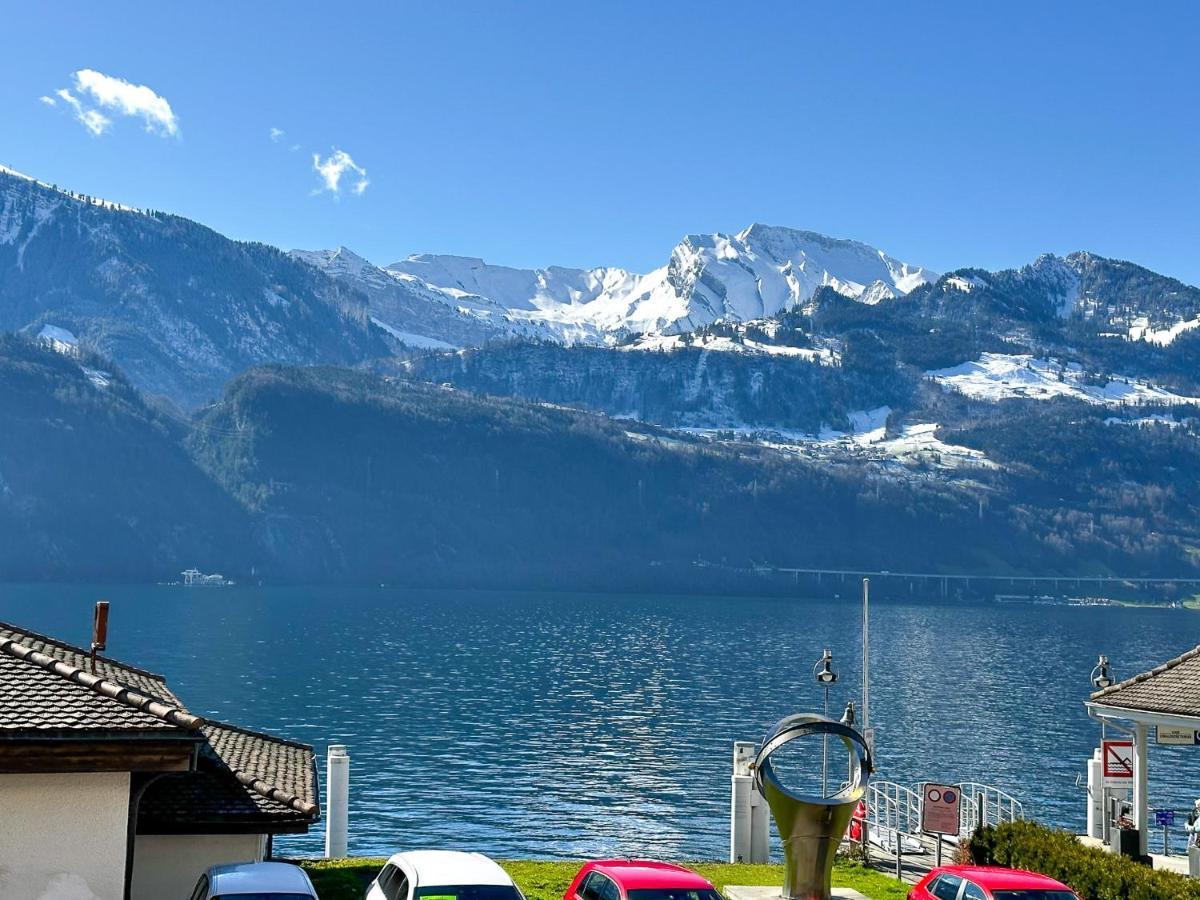 Seehotel Riviera At Lake Lucerne Gersau Exterior foto